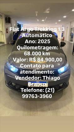 FIAT ARGO 1.3 FIREFLY FLEX TREKKING CVT